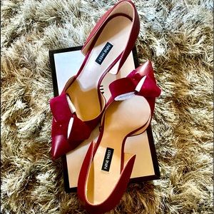 Nine West Maroon/Burgundy Pumps Size 12